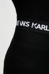 Леггинсы Karl Lagerfeld Jeans, черный - фото 4