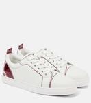 Кожаные кроссовки Fun Louise Christian Louboutin, White/Loubi - фото