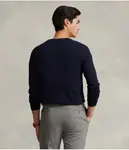 Свитер Slim fit Polo Ralph Lauren, синий - фото 3