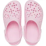 Сабо Crocs Classic Floral Cut Out, розовый - фото 5