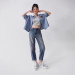 Lee Джинсы женские Medium темно-синие - фото 4