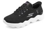 Кроссовки go walk massage fit 'black lavender' Skechers, черный - фото 3