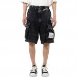 Любительские сшитые карго-шорты с молнией Maison Mihara Yasuhiro, черный - фото 4