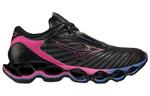 Женские кроссовки Wave Prophecy 12 'Black Oyster' Mizuno, черно-красные - фото 2