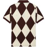 Поло в клетку аргайл FRED PERRY, Oat Ivx - фото 2