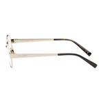 SAINT LAURENT Овальные оправы для очков Women's Gold - фото 5