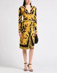 Платье миди Versace, желтый - фото 3