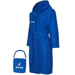 Халат Zeus унисекс из микрофибры синий - фото 2