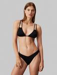 Треугольный бикини-топ Calvin Klein Swimwear Triangle Bikini Top, черный - фото 2