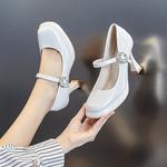 Туфли на платформе с массивным каблуком 8,5 см POOQ, черный - фото 9