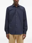 Рубашка с длинными рукавами Paul Smith, синий - фото