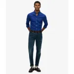 Рубашка Superdry Classic Oxford, синий - фото 5