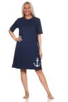 Ночная рубашка NORMANN, морской - фото