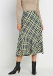 Юбка А-силуэта CHECK TIERED Long Tall Sally, зеленый - фото 2