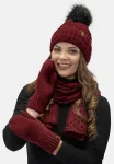 Рукавицы Vivisence, Maroon - фото 2