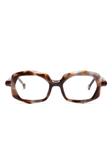 L.A. EYEWORKS очки Russet, коричневый - фото