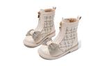 ABC DOUKIDS нескользящие утепленные ботинки с низкой манжетой для детей ABCdoukids, бежевый - фото 7