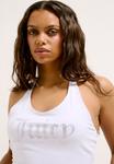 Топ HALTER Juicy Couture, белый - фото 5