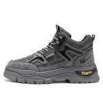 Binary Короткие мужские ботинки Martin серого цвета - фото