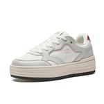 ANTA Low top Platform Casual Women's Ivory White/Digital Mist Gray/Rust Red - фото 3