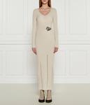 Платье TWINSET, бежевый - фото