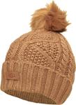 Женская шапка-бини UGG Cable Pom, Chestnut - фото 2