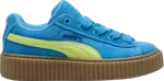 Кроссовки Fenty x Creeper Phatty Big Kid 'Speed Blue Lime', синий - фото