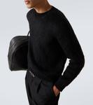 Свитер из мохера и шерсти Saint Laurent, Noir - фото 5