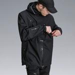 Куртка-ветровка Унисекс ENSHADOWER, Арми Грин с утеплителем из пуха - фото 10