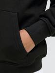 Толстовка с капюшоном на молнии Jack & Jones Junior, черный - фото 7
