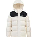 Пуховик унисекс CAMEL, Белый черный - фото 3