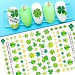 Наклейки для дизайна ногтей Clover Patterns F-752, Frezarkowo - фото 4