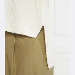 Шерстяной свитер свободного кроя Max&Co., экрю - фото 4