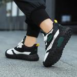 Детские беговые кроссовки Kids WARRIOR, синий/бежевый - фото 9