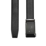 JAGUAR Кожаный ремень мужской, Black - фото 12