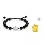 Stylejing Розовый хрустальный браслет, унисекс - фото 3