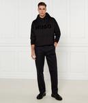 Толстовка мужская Hugo Ditchle свободного кроя однотонная, черный - фото 2