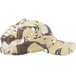 Бейсболка Brandit Low Profile Camo Washed, бежевый - фото 3