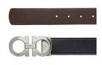 Футболка Gancini Reversible Leather Belt Ferragamo - фото 3