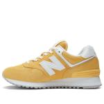 Кроссовки 574 New Balance, желтый - фото