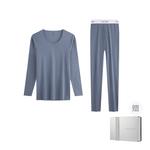 Термальный сет мужской подарочный набор Calvin Klein, черный - фото 3