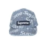 Supreme Джинсовая кепка, Blue - фото
