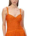 Платье Georgia Hervé Léger, оранжевый - фото 7
