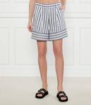 Шорты в акуме Relaxed fit Marella Sport, белый - фото