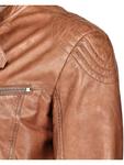 Кожаная куртка Mustang 31021312, коричневый - фото 4