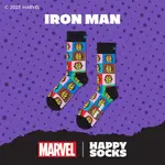 Носки Happy Marvel iron man crew, разноцветный - фото 2