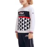 FILA KIDS Свитшот Standard White для детей 3-7 лет - фото 3