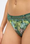 Трусы LASCANA Thong, Green/Multi-Coloured/Green - фото 8