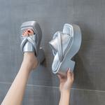 Шлепанцы женские Shoe Cabinet Floral Language, бежевый - фото 4