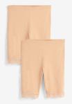 Шорты Next ANTI CHAFE  TWO PACK, цвет Nude - фото 4